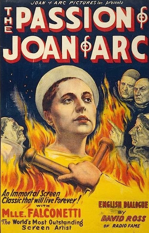 La passion de Jeanne d'Arc